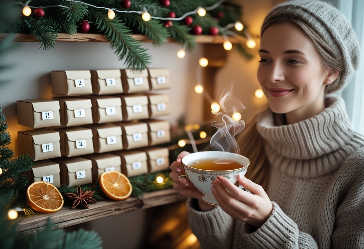 Den perfekte julekalender til te elskeren i dit liv