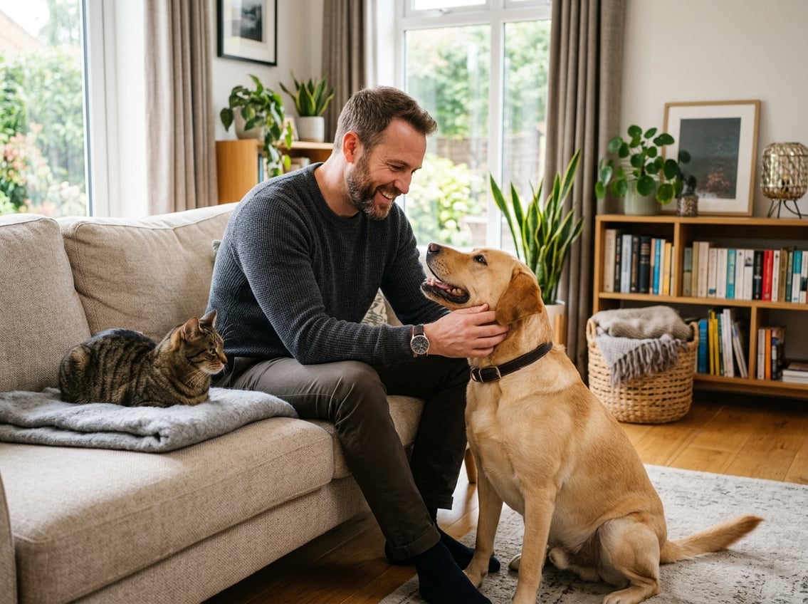 Gaveidéer til ham med hund eller kat